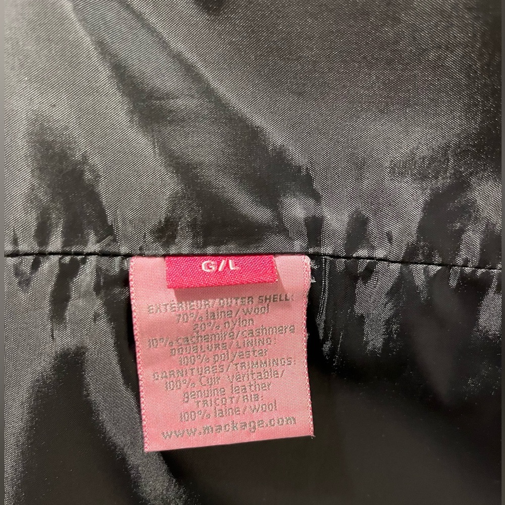 Mackage women winter with Leather Accents - Picture 5 of 5